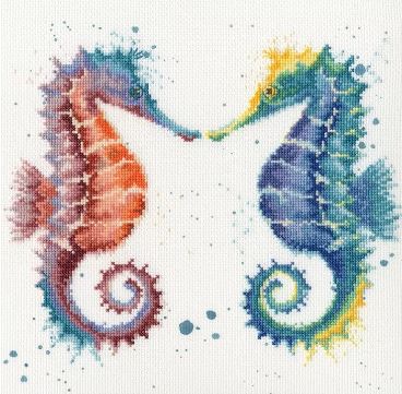 Shell We Dance Cross Stitch Kit by Bothy Threads