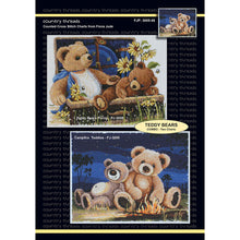 Load image into Gallery viewer, Teddy Bears Cross Stitch Chart by Country Threads
