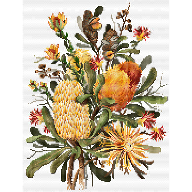 Banksias Cross Stitch Chart Country Threads