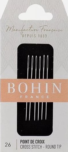 bohin cross stitch needles size 26
