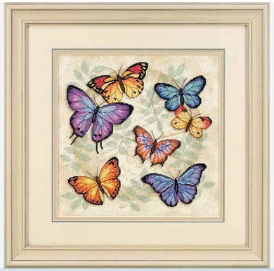 Butterfly Profusion Cross Stitch Kit by Dimensions
