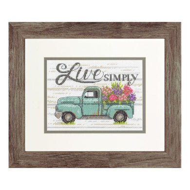 Flower Truck Cross Stitch Kit by DImensions
