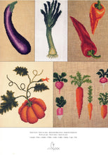 Load image into Gallery viewer, Fruits &amp; Vegetables - DMC Cross Stitch Chart - Booklet
