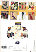 Load image into Gallery viewer, Fruits &amp; Vegetables - DMC Cross Stitch Chart - Booklet
