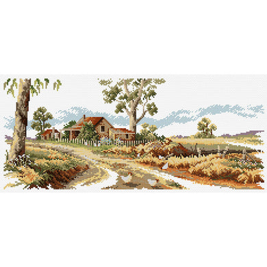 Country Threads gum tree lane cross stitch chart Sonia's Needle & Thread