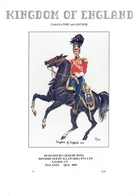 Kingdom of England Cross Stitch Chart Ross Originals