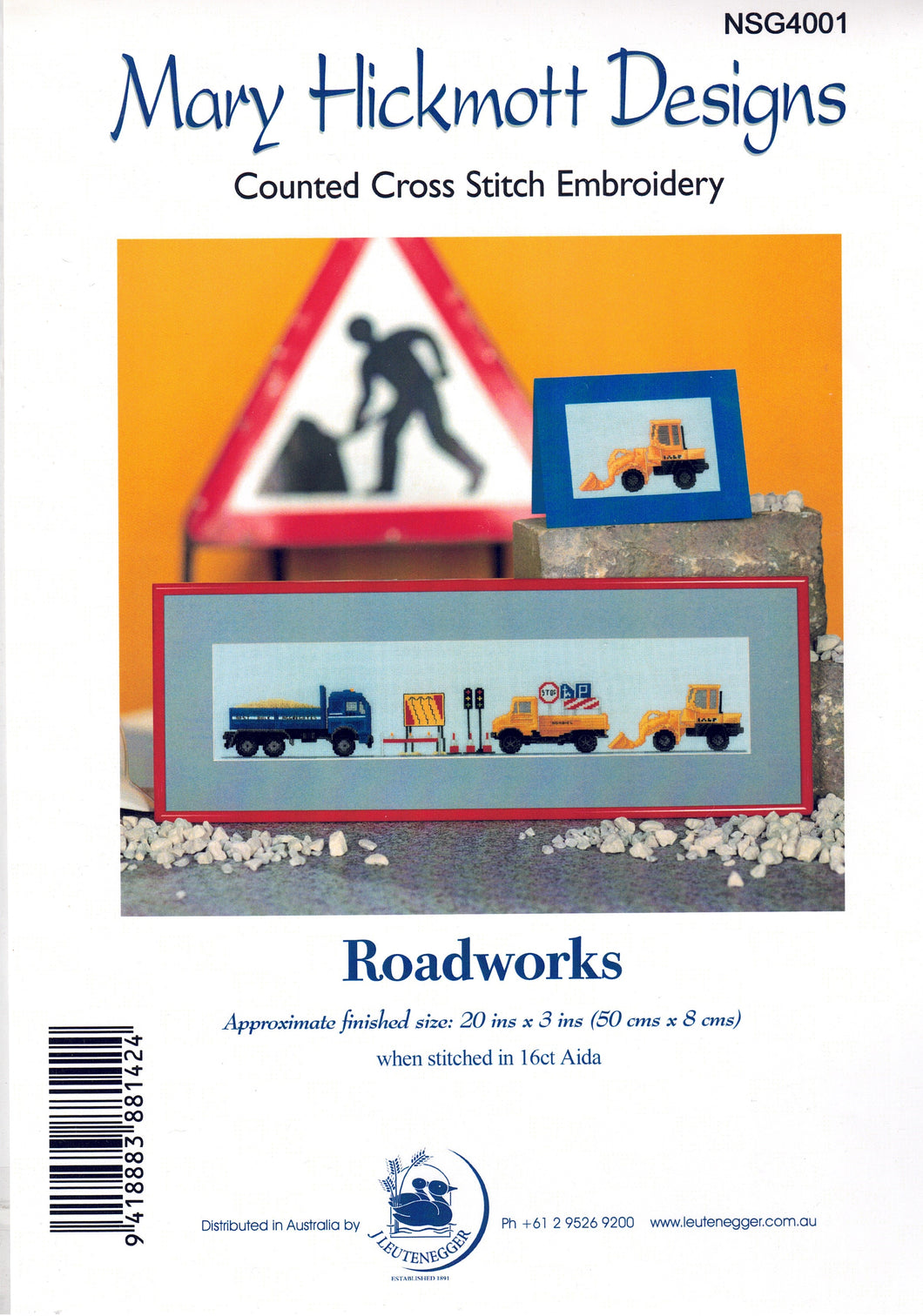Roadworks - Mary Hickmott Designs Counted Cross Stitch Chart NSG4001