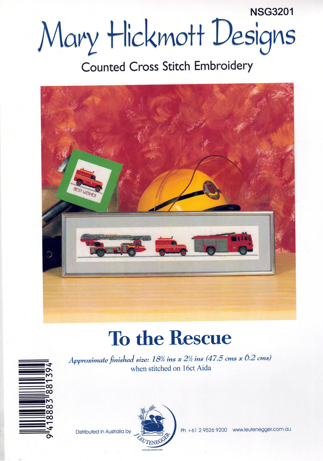 To the rescue Cross Stitch Chart Mary Hickmott