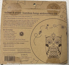 Load image into Gallery viewer, Mystic Owl Follow &amp; Stitch Embroidery Kit - Make It 585172
