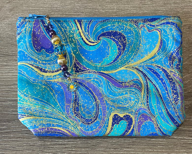 Peacock pouch