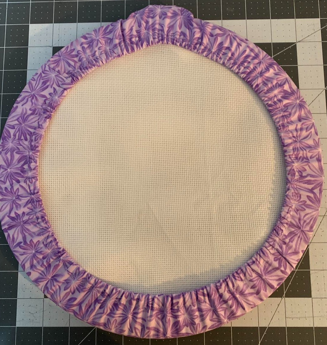 purple meadow grime guard for 12 inch hoop