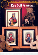 Load image into Gallery viewer, Rag Doll Friends Cross Stitch Chart CSB-165
