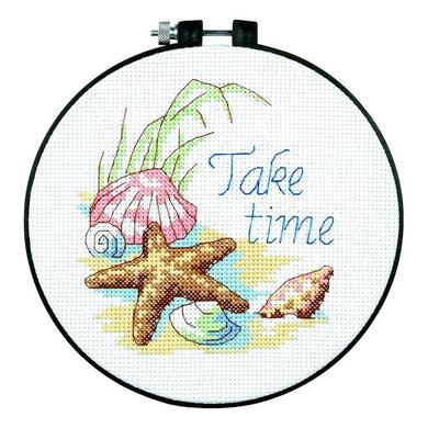 Take Time Dimensions Cross stitch kit