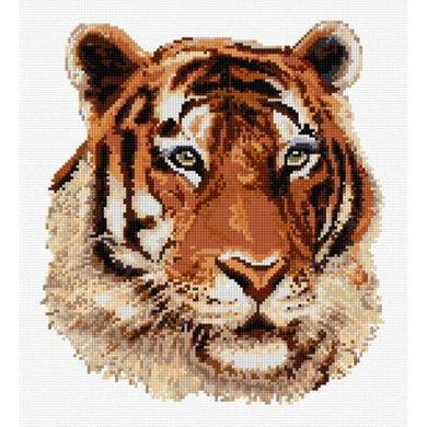 Tiger Cross Stitch Kit by DMC