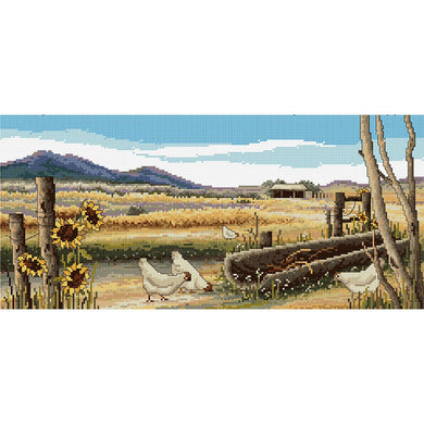 Sweeping Plains Cross Stitch Chart Country Threads