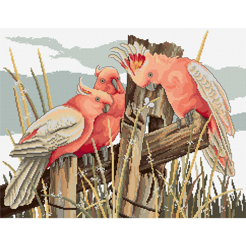 Meeting Post Major Mitchells Cross Stitch Chart Country Threads