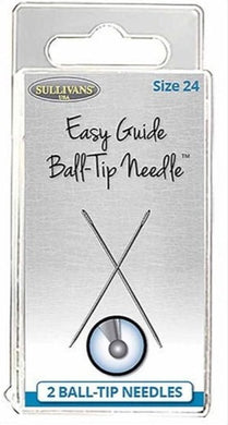 Sullivans easy guide ball tip needle size 24.