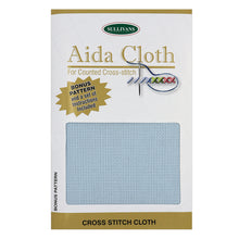 Load image into Gallery viewer, 18ct Blue Aida Cloth by Sullivans
