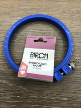 Load image into Gallery viewer, 4&quot; (10cm) Birch Plastic Cross Stitch Embroidery Hoops - Your choice of Colour

