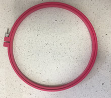 Load image into Gallery viewer, 7&quot; (17.5cm) Birch Plastic Cross Stitch Embroidery Hoops - Your choice of Colour
