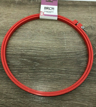Load image into Gallery viewer, 8&quot; (20cm) Birch Plastic Cross Stitch Embroidery Hoops - Your choice of Colour
