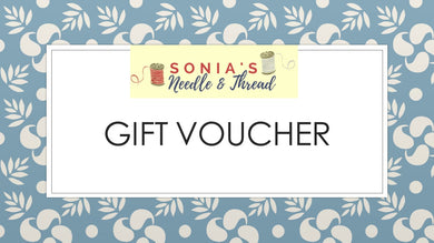 Gift Voucher for Sonia's Needle & Thread