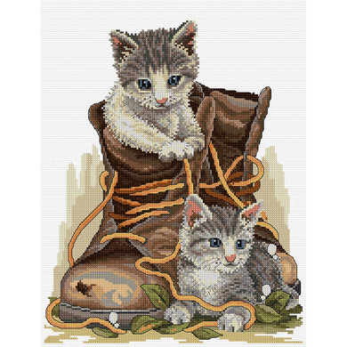 Puss in Boots Cross Stitch Chart Country Threads