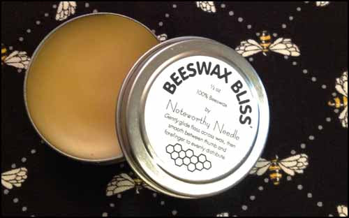 Beeswax bliss thread conditioner.