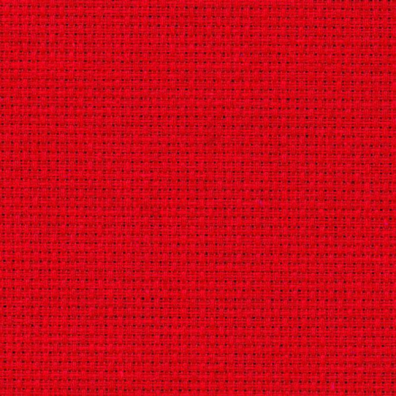 14ct Zweigart Christmas Red Aida Cloth