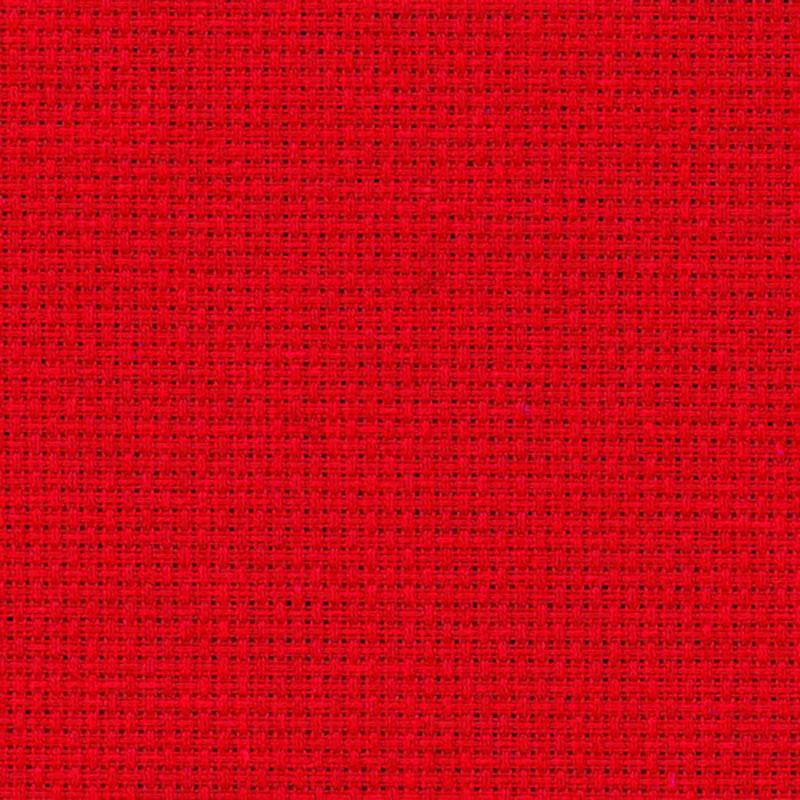 14ct Zweigart Christmas Red Aida Cloth