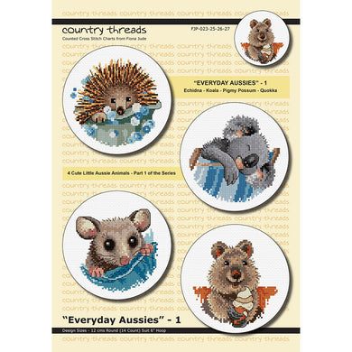 Everyday Aussies 1 Cross Stitch Chart Book