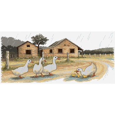 First Rain Cross Stitch Chart Country Threads