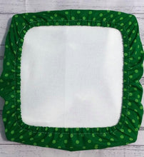 Load image into Gallery viewer, Green Polka Dot Grime Guard - Suits Q Snap 8 inch x 8 inch
