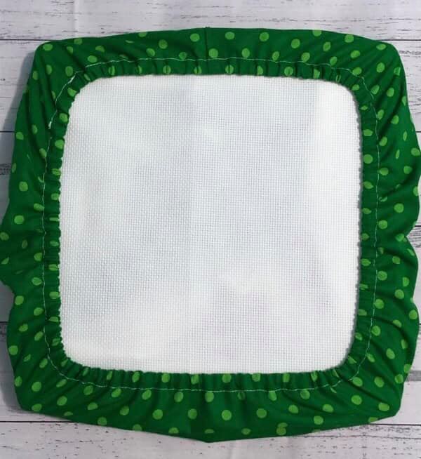 Green Polka Dot Grime Guard - Suits Q Snap 8 inch x 8 inch