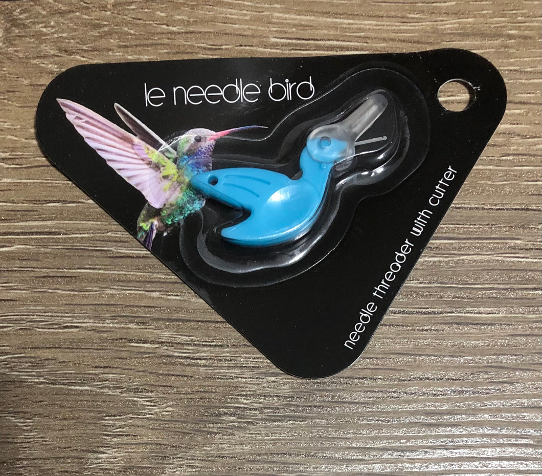 Hummingbird  Le Needle Bird  Needle Threader with Cutter