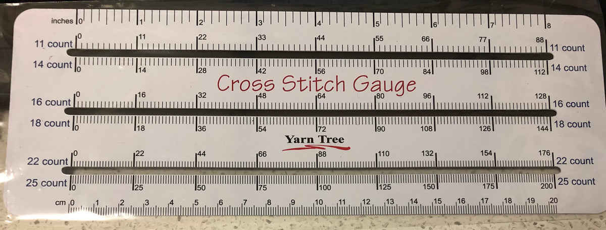 Cross Stitch Gauge by Yarntree – Sonia's Needle & Thread