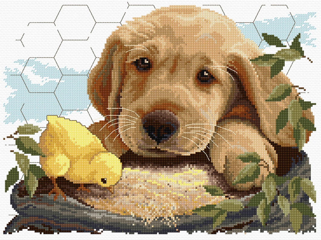 Feed Bag buddies Cross Stitch Chart Country Threads