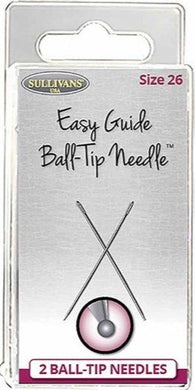 Sullivans easy guide ball tip needle size 26.
